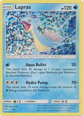 Lapras - 5-12 (McDonald's Collection) 2019