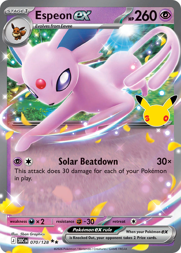 Espeon EX - 070-128