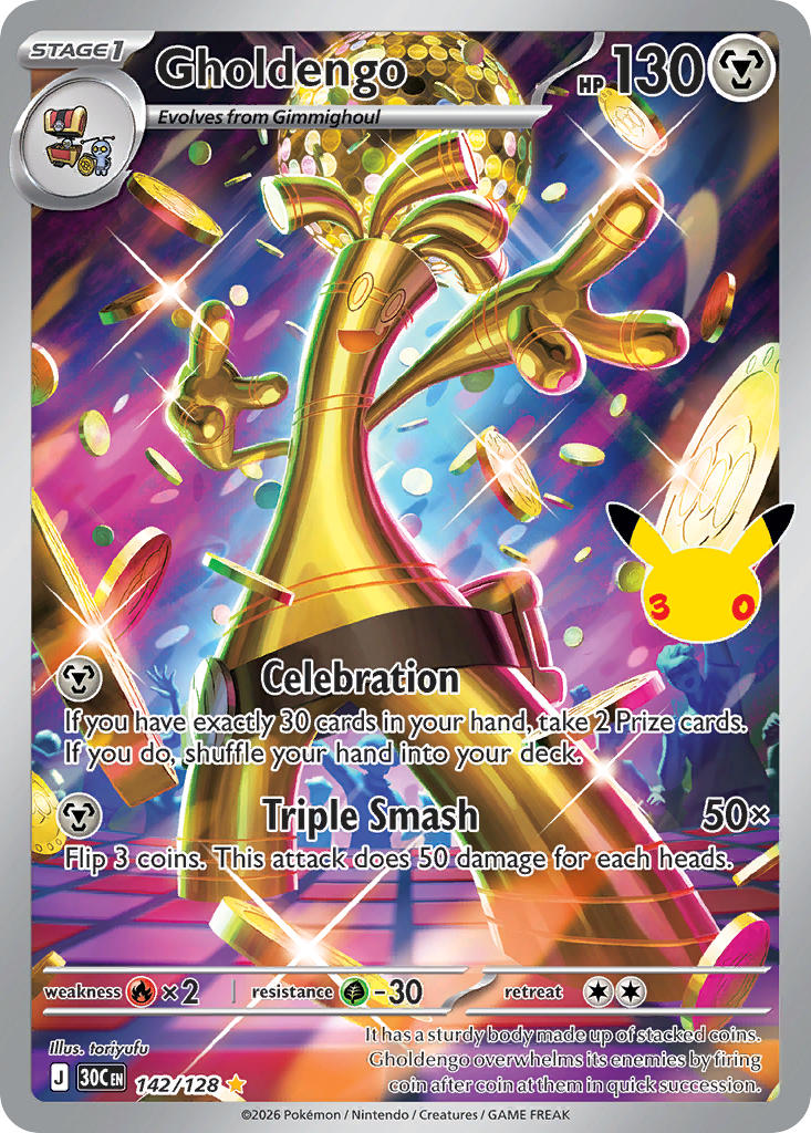 Gholdengo - 142-128 - Illustrator Rare