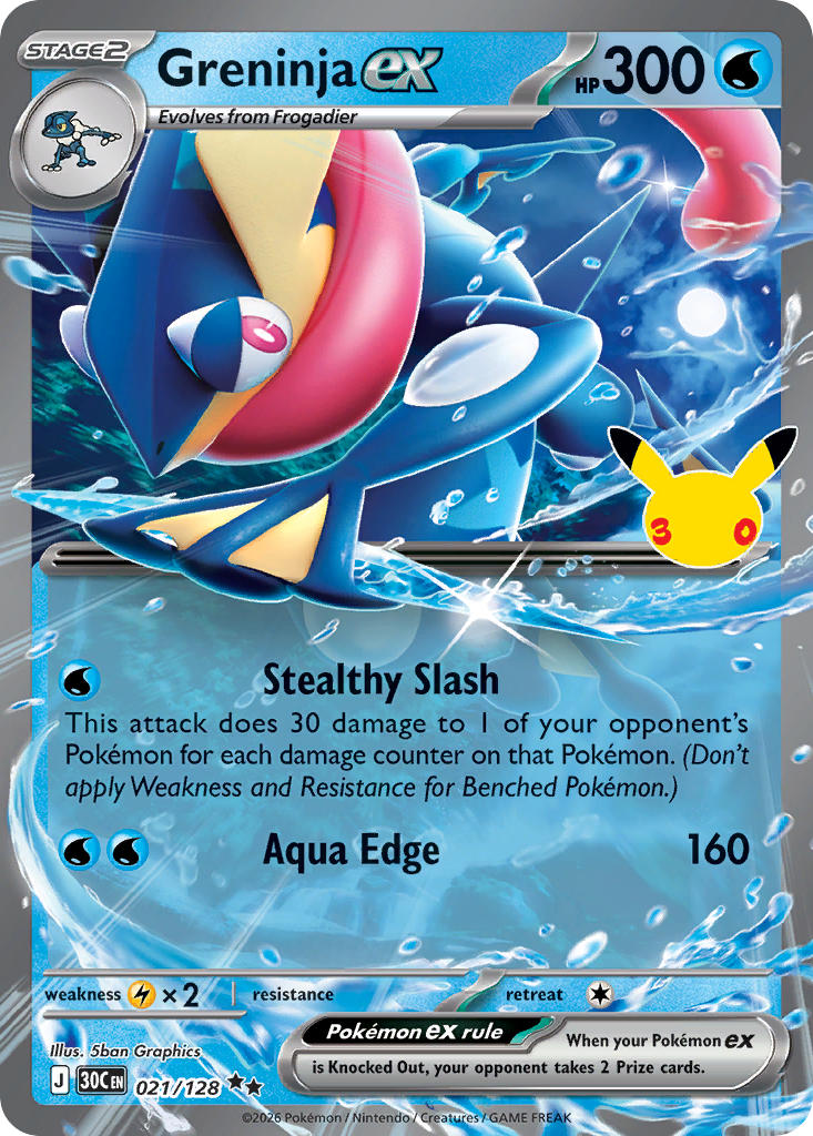 Greninja EX - 021-128