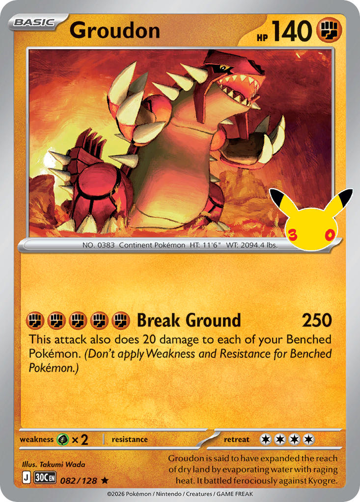 Groudon - 082-128