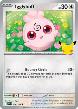 pokemon me 30th celebration igglybuff 120 128