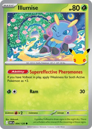 pokemon me 30th celebration illumise 004 128