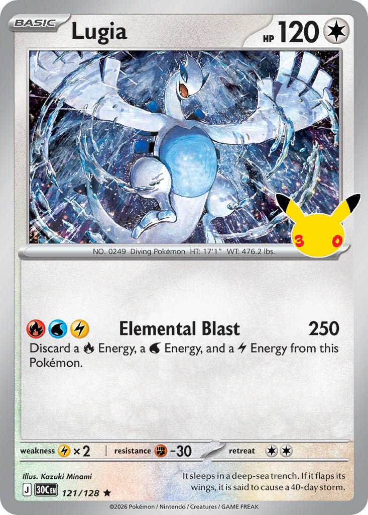Lugia - 121-128