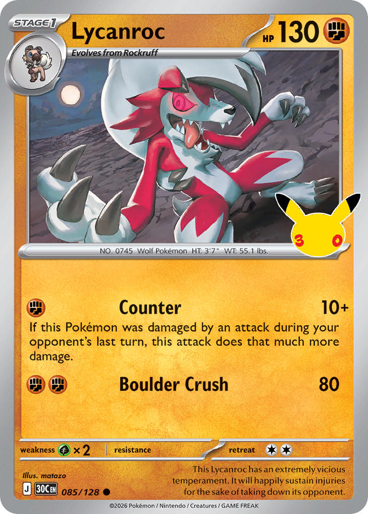 Lycanroc - 085-128