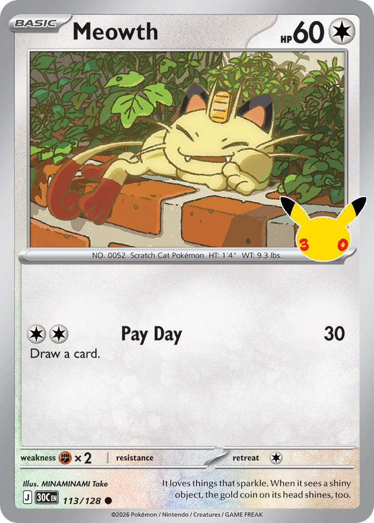 Meowth - 113-128