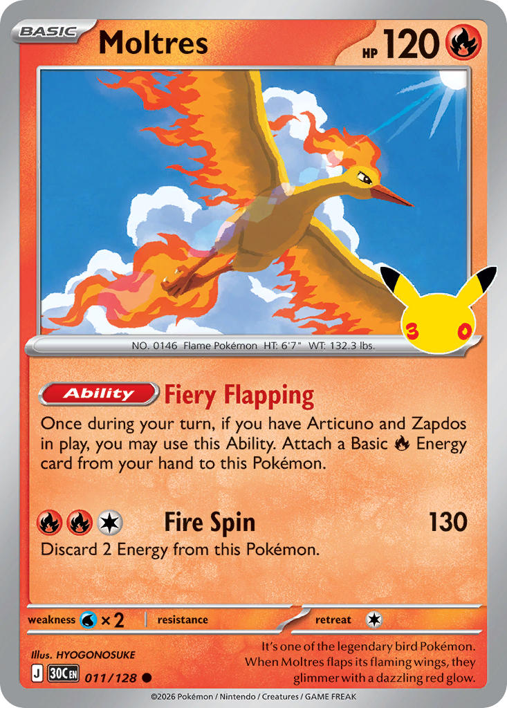 Moltres - 011-128