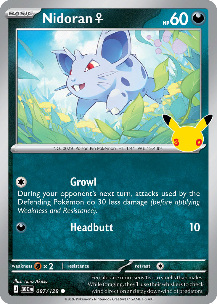 Nidoran - 087-128
