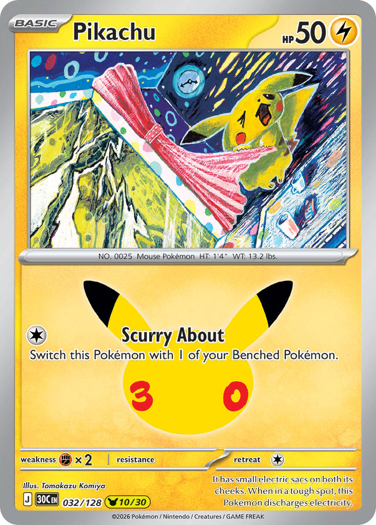 Pikachu - 032-128