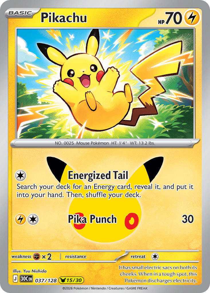 Pikachu - 037-128