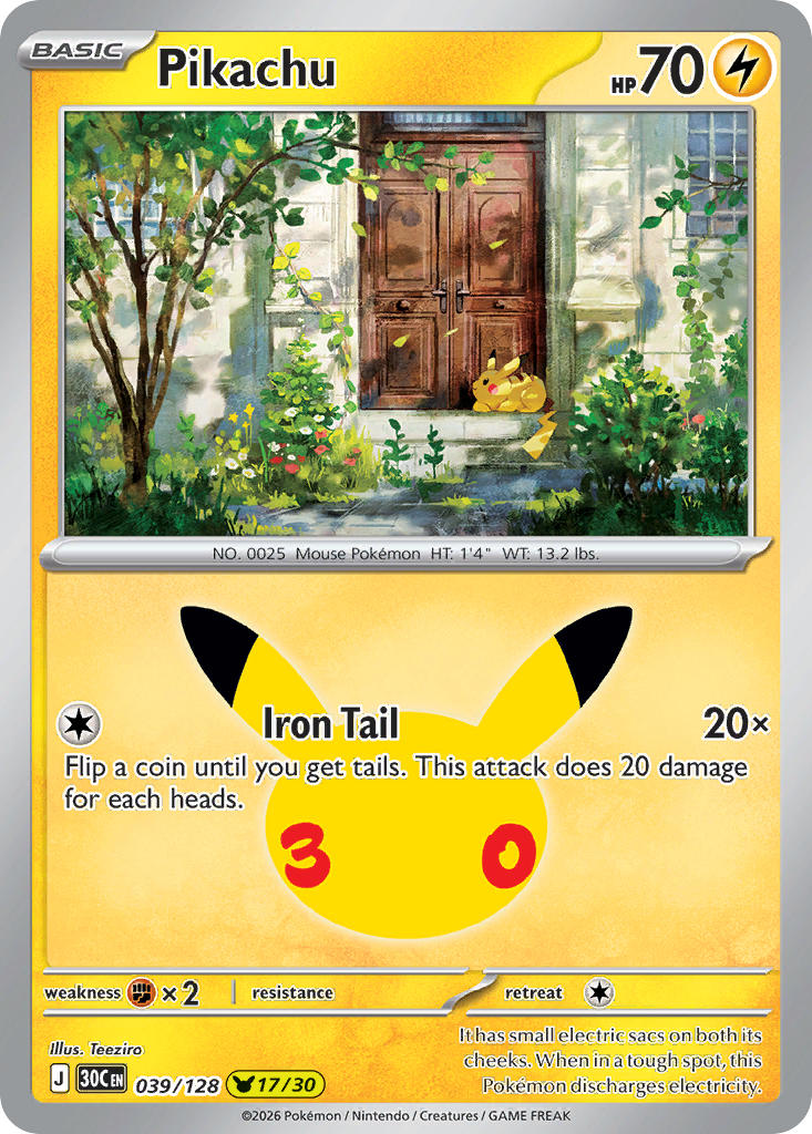 Pikachu - 039-128