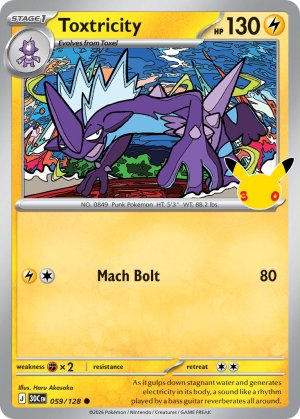 pokemon me 30th celebration toxtricity 059 128
