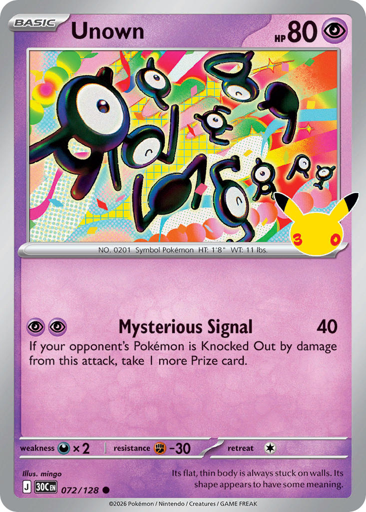 Unown - 072-128