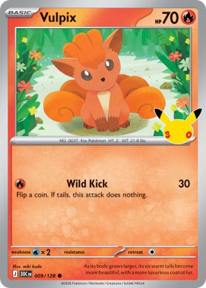 pokemon me 30th celebration vulpix 009 128