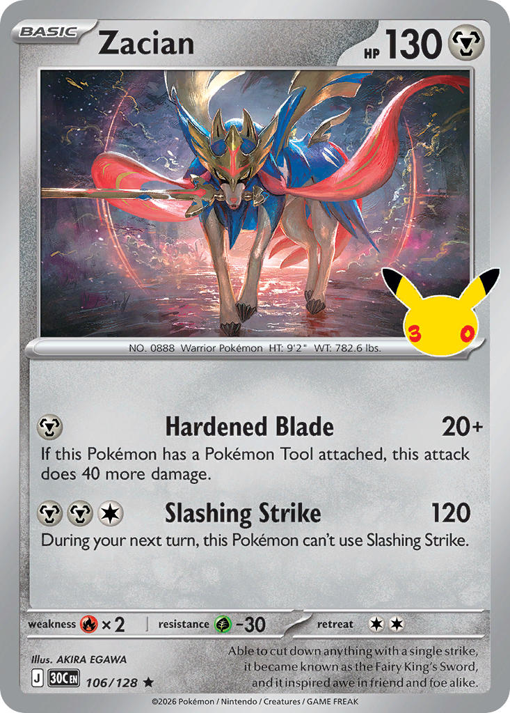 Zacian - 106-128