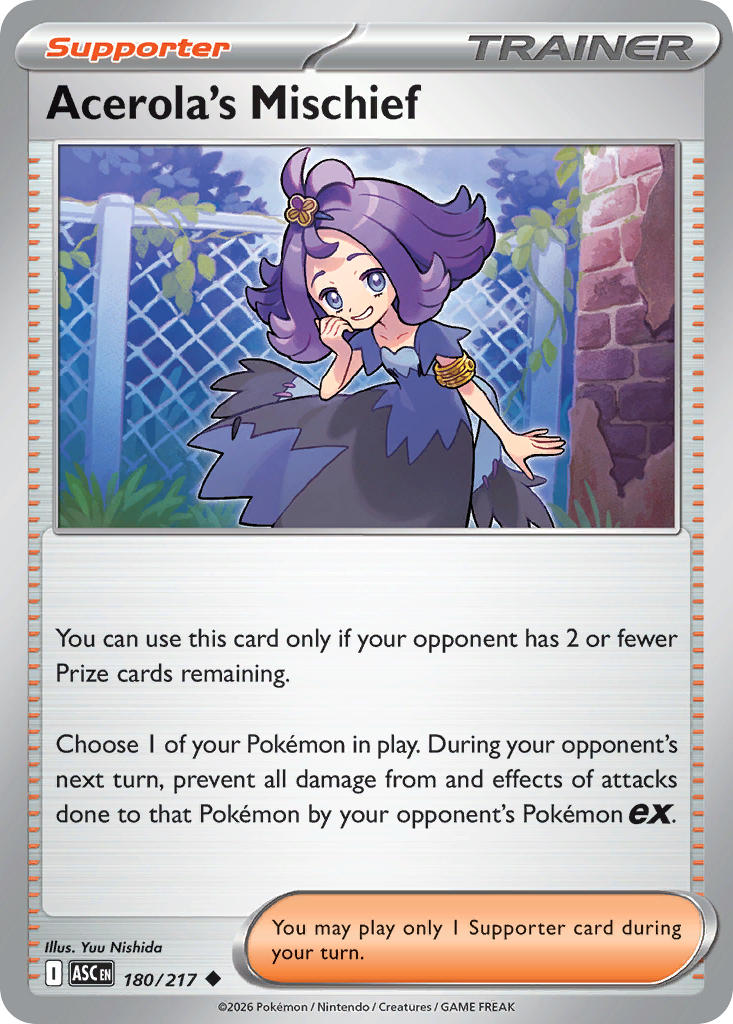 Acerola's Mischief - 180-217 - (RH)