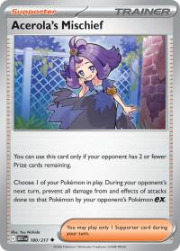 pokemon me ascended heroes acerola s mischief 180 217 rh