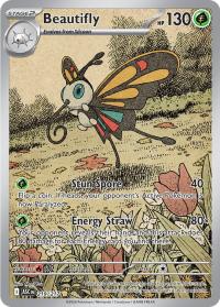 pokemon me ascended heroes beautifly 219 217 illustrator rare