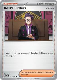 pokemon me ascended heroes boss s order s corbeau 183 217