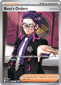 pokemon me ascended heroes boss s order s corbeau 256 217 full art