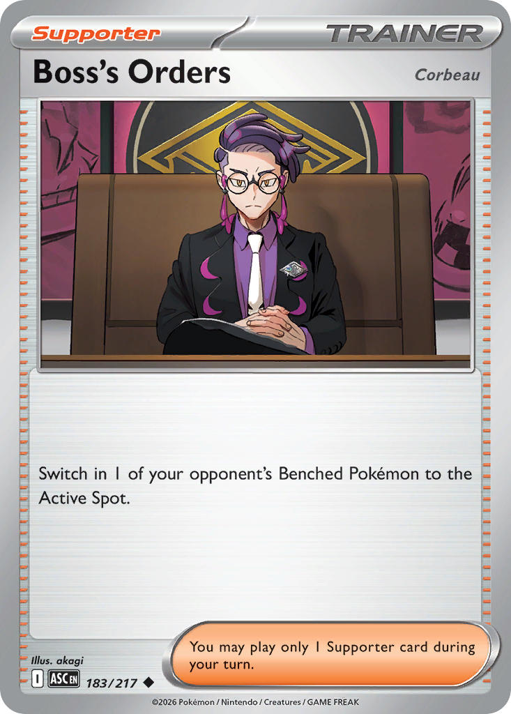 Boss's Orders - 183-217 (RH)