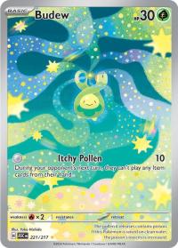 pokemon me ascended heroes budew 221 217 illustrator rare