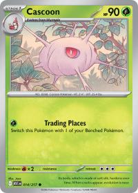 pokemon me ascended heroes cascoon 014 217 love ball