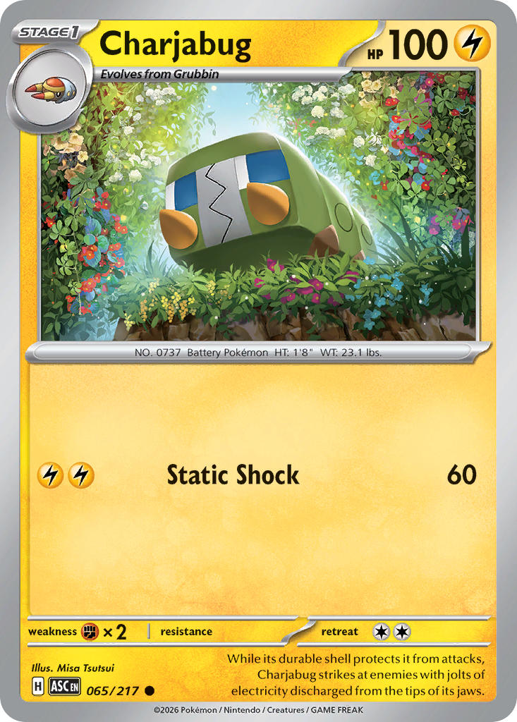 Charjabug - 065-217 - (Quick Ball)