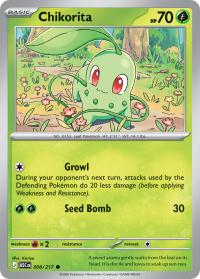 pokemon me ascended heroes chikorita 008 217 friend ball
