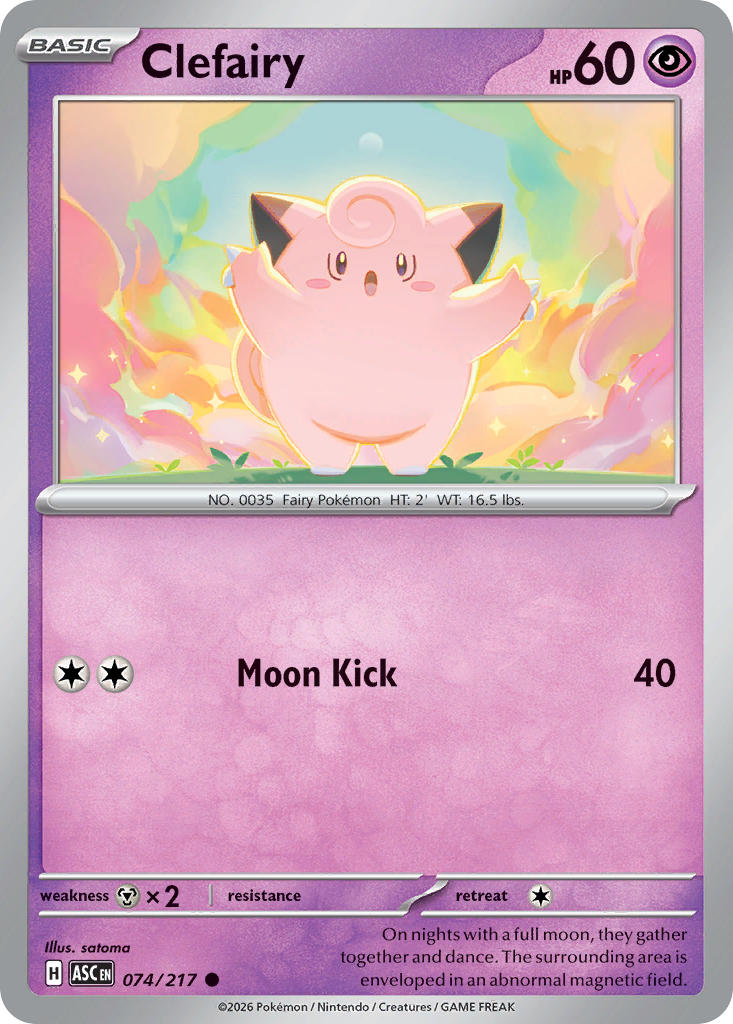 Clefairy - 074-217 - (Love Ball)
