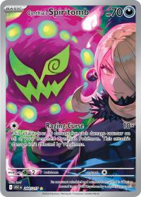 pokemon me ascended heroes cynthia s spiritomb 244 217 illustrator rare