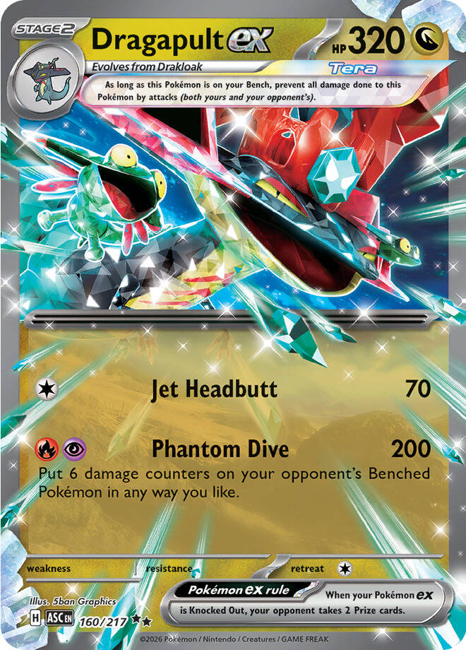 Dragapult EX - 160-217