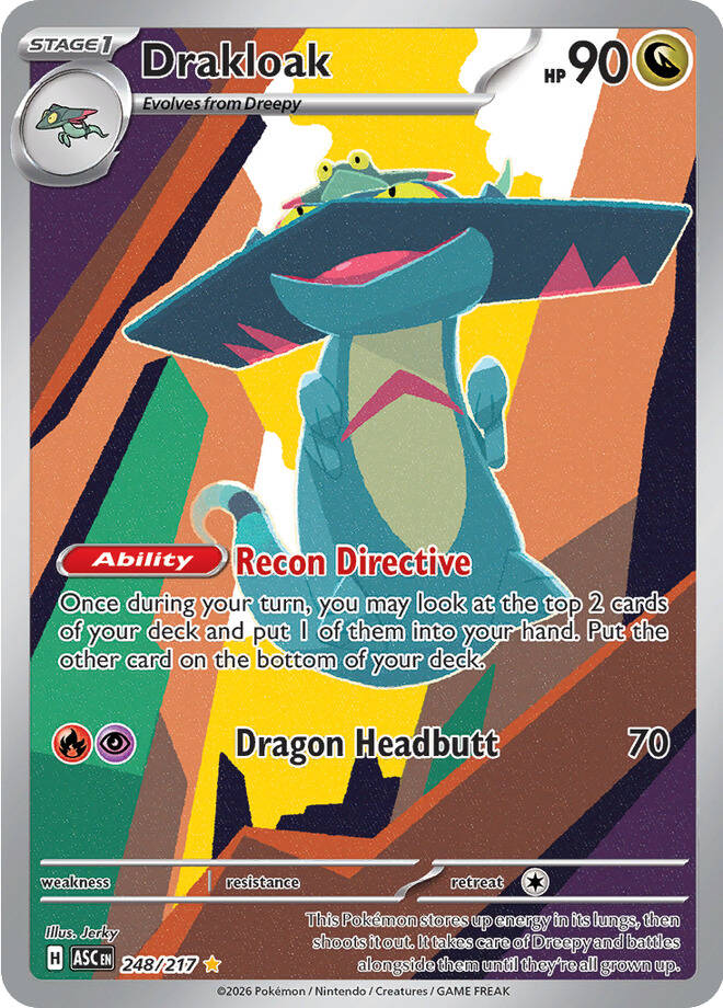 Drakloak - 248-217 - Illustrator Rare