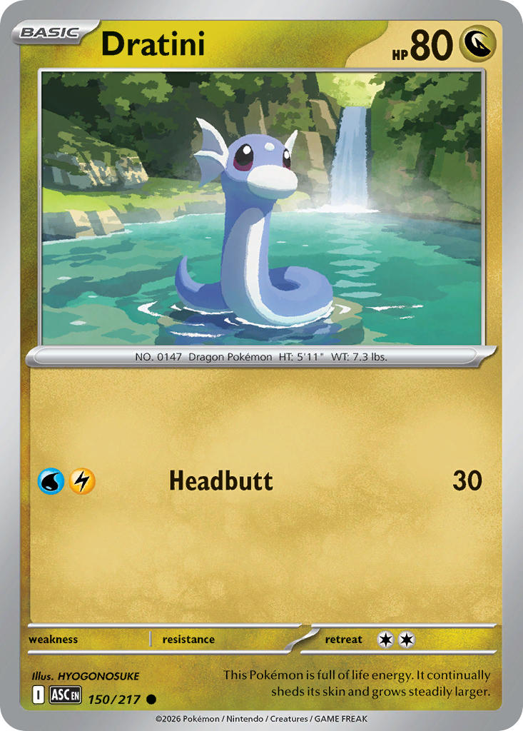 Dratini - 150-217 - (Love Ball)