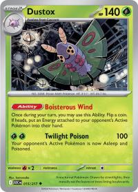 pokemon me ascended heroes dustox 015 217