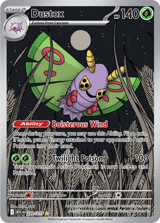 Dustox - 220-217 - Illustrator Rare