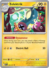 pokemon me ascended heroes eelektrik 060 217