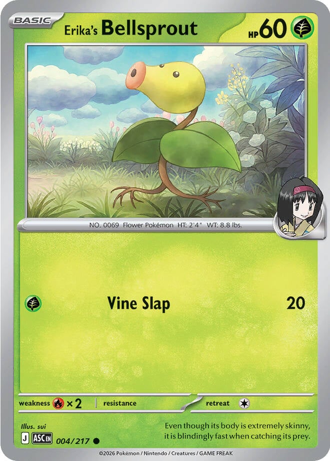 Erika's Bellsprout - 004-217