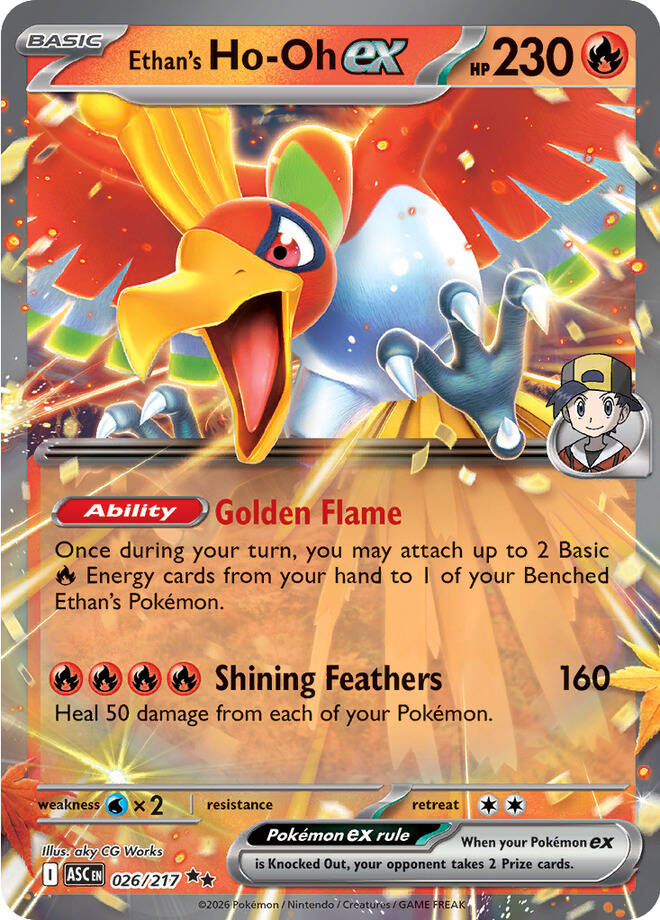 Ethan's Ho Oh EX - 026-217