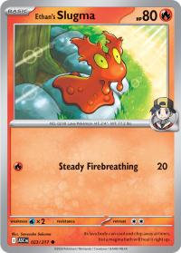pokemon me ascended heroes ethan s slugma 023 217