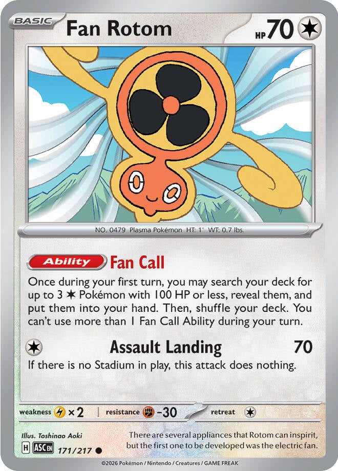 Fan Rotom - 171-217