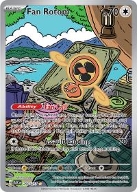 pokemon me ascended heroes fan rotom 250 217 illustrator rare