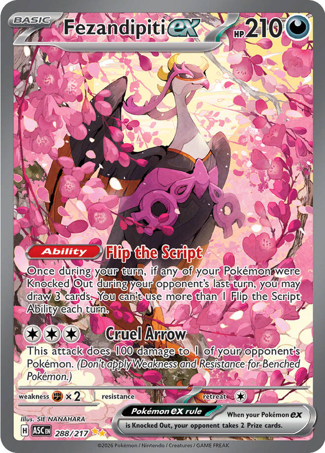 Fezandipiti EX - 288-217 - Special Illustrator Rare