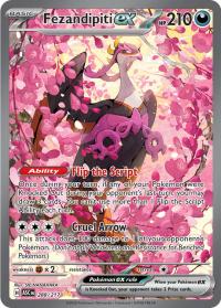 pokemon me ascended heroes fezandipiti ex 288 217 special illustrator rare
