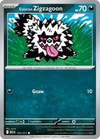 pokemon me ascended heroes galarian zigzagoon 130 217 dusk ball