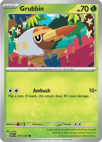 pokemon me ascended heroes grubbin 017 217