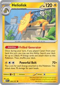 pokemon me ascended heroes heliolisk 064 217