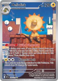pokemon me ascended heroes heliolisk 229 217 illustrator rare