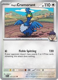 pokemon me ascended heroes hop s cramorant 177 217