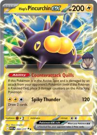pokemon me ascended heroes hop s pincurchin ex 068 217